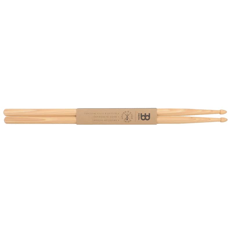 Meinl SB103 Standard Long 5A Wood Tip Drum Sticks image 1