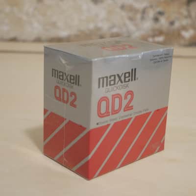 Maxell • SEALED box Quick Disk x10 QD (for vintage sampler or sequencer) image 1