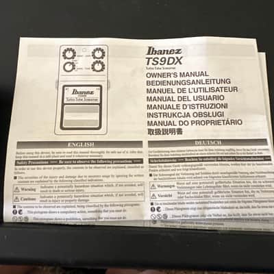 Ibanez TS9DX 2020’s - Green BOX ONLY image 2