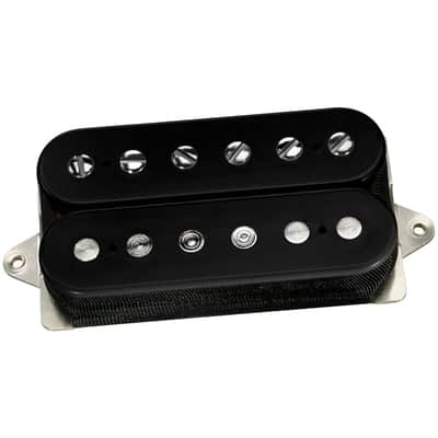 DiMarzio DP290 Fortitude Bridge Humbucker Black with chrome poles - NEW image 2