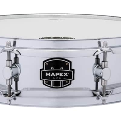 Mapex MPX 14  In. x3.5 In. Steel Shell Piccolo Snare Drum - Steel (MPNST4351CN) image 2