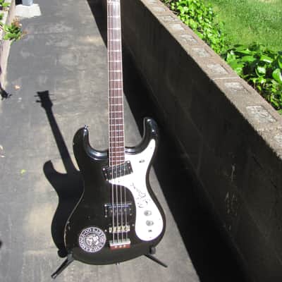 Mosrite Ventures Bass 1971 Black image 1