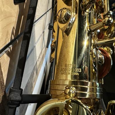 Prelude AS711 Alto Saxophone with Mouthpiece, Neckstrap, and Case image 5
