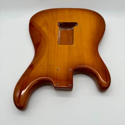 Fender USA Stratocaster Guitar Body Mint Light 23105 image 7