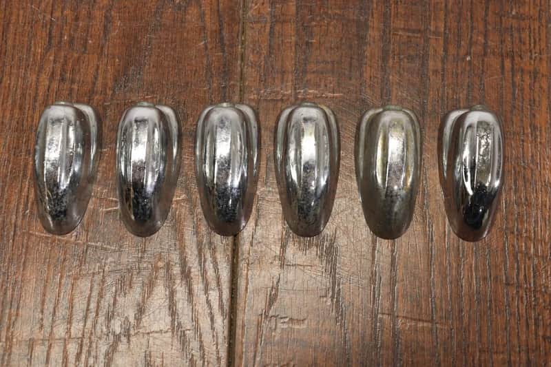 Unbranded Chrome Tom Drum Lugs 6pk #11 image 1