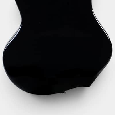 UNICA Style Black Custom Electric Guitar Soviet Era Reissue Rare USSR Retro image 4