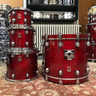 90's Premier Genista Drum Set 10/12/16/22 -Birch image 1