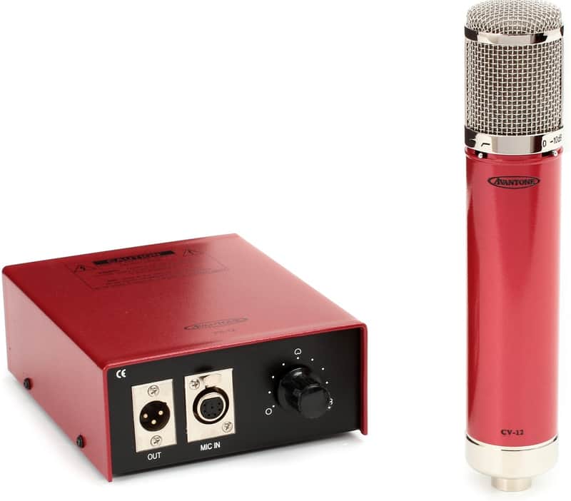 Avantone Pro CV-12 Large Diaphragm Multipattern Tube Condenser Microphone image 3