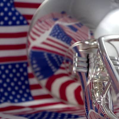 John Packer JP2052S Key of Bb Marching French Horn w/ABS Hard Plastic Case & Mouthpiece image 3
