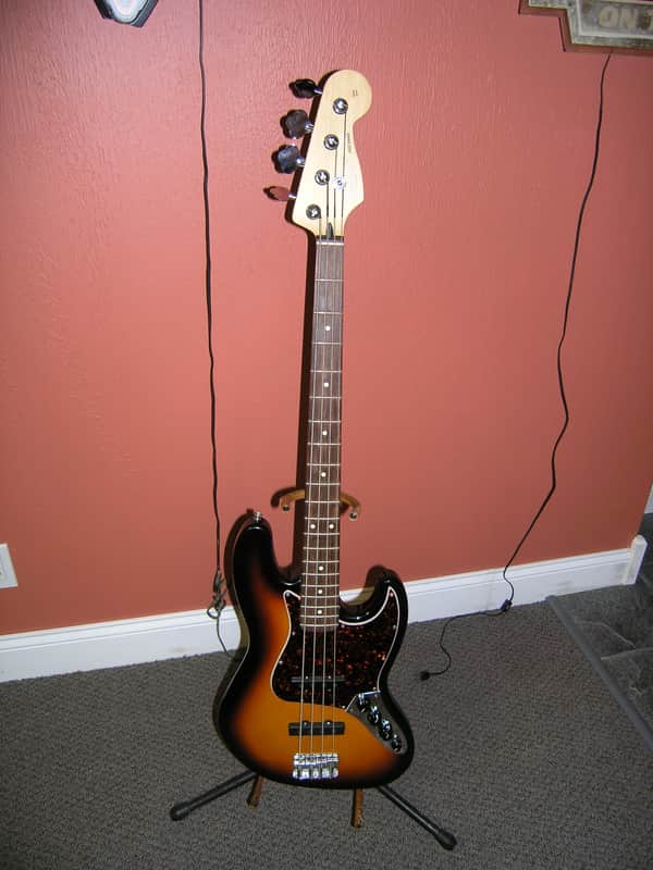 Fender Deluxe Active Jazz Bass 1997 - Sunburst image 1