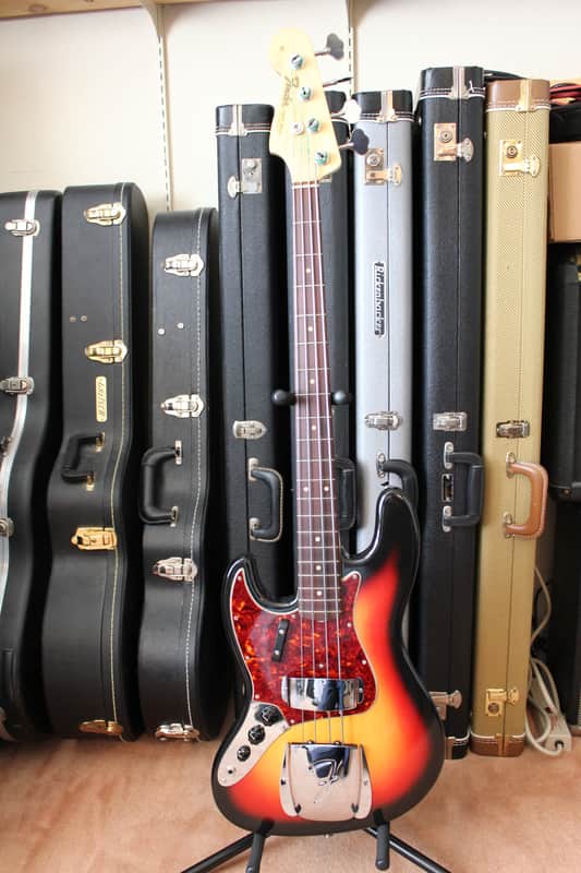 Fender Jazz Bass 1964 Sunburst Left-Handed image 1