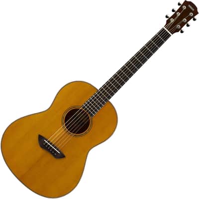 Yamaha CSF3M Parlor Acoustic-Electric Guitar - Vintage Natural image 1