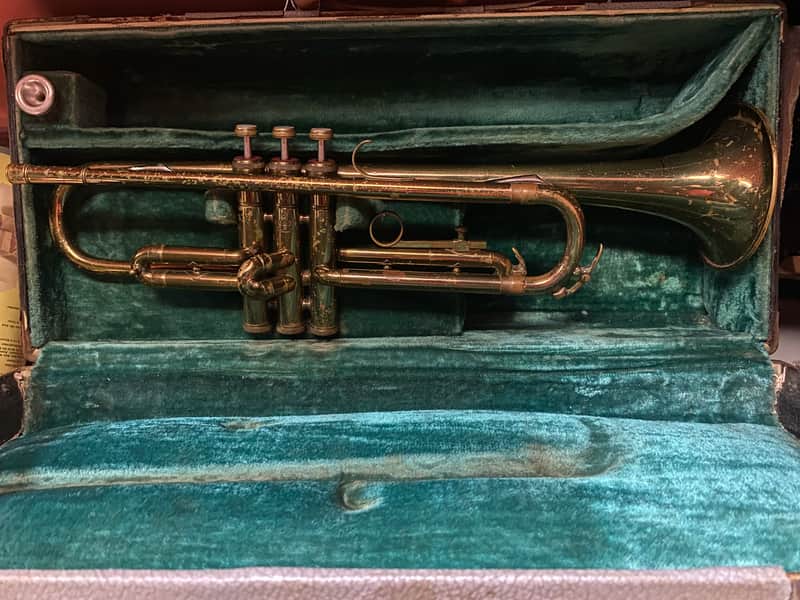 1959 Roth 300 Vintage Trumpet — Fair Condition, Plays Well, Lacquer Wear image 1