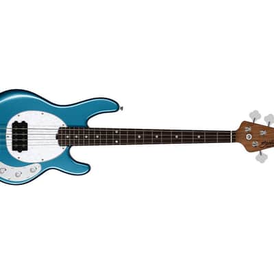 Sterling by Music Man StingRay Short Scale RAYSS4 - Toluca Lake Blue image 4