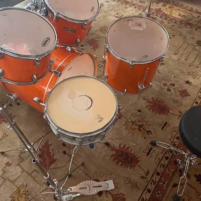Mapex M series 4 pc Shell Pack Orange Lacquer image 3