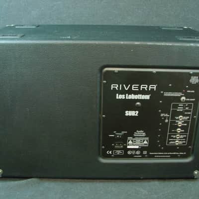 Rivera Los Lobottom Sub 2 500 Watt Active Sub Woofer Extension Cabinet image 4