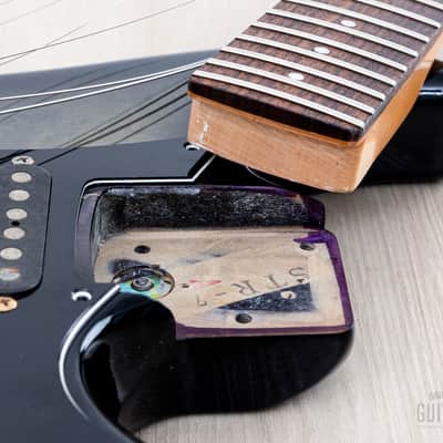 1990 Fender Pro Feel Stratocaster STR-680 SSH Blueberry Sunburst w/ Floyd Rose, Japan MIJ Fujigen image 17