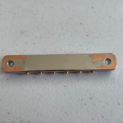 PRS 2022 McCarty 594 Two-Piece Bridge and Tail Piece Set - Nickel (107296:002) image 5