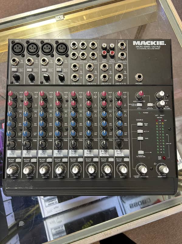 Mackie Micro Series 1202-VLZ 12-Channel Mic / Line Mixer | Reverb