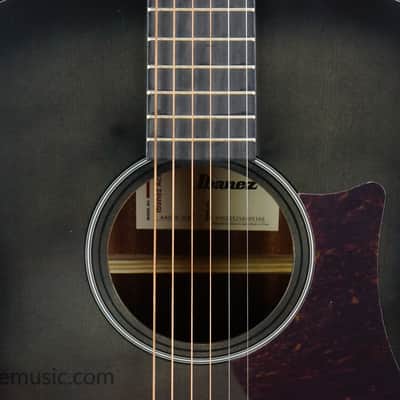Ibanez AAD50-TCB Advanced Acoustic - Transparent Charcoal Burst Low Gloss image 4
