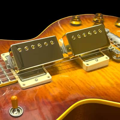 Brickhouse Toneworks 1960 P.A.F. Humbucker Pickup Set - Gold image 2