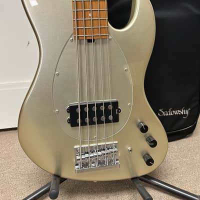 Sadowsky MetroExpress 21-Fret 5 String Vintage M Bass - Champagne Metallic image 2