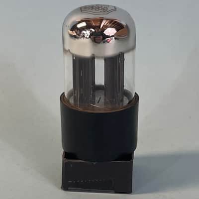 1954 Sylvania 6SN7GTA Vintage Black Plate Chrome Top Motorola Preamp Tube! T261 image 3