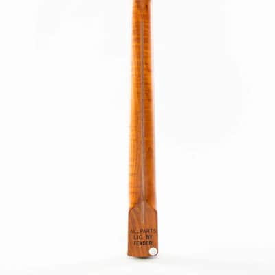 Allparts Select Tribute Series "1984" Replacement Strat Neck AAA+ Roasted Flame Maple - Licensed by Fender image 4