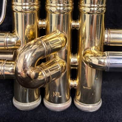 Bach TR200 Trumpet, Brass Finish image 3