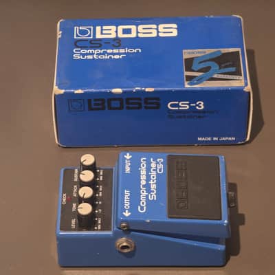 Boss CS-3 Compression Sustainer - April 1998 - MIJ - with Box image 2