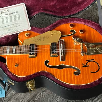 Gretsch G6120T 55VS Vintage Select Chet Atkins Flamed Maple Unplayed image 2