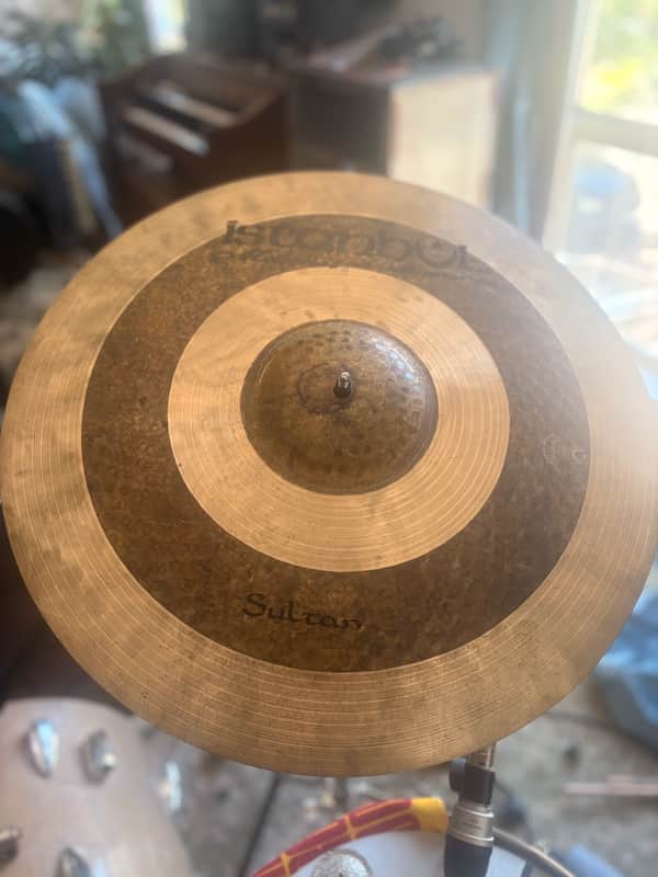 Istanbul Mehmet 20" Sultan Medium Ride Cymbal 2010s - Traditional/Raw image 1