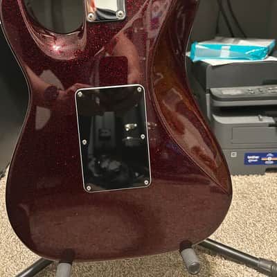 Suhr Pete Thorn Signature Custom HSS - Red Sparkle image 5