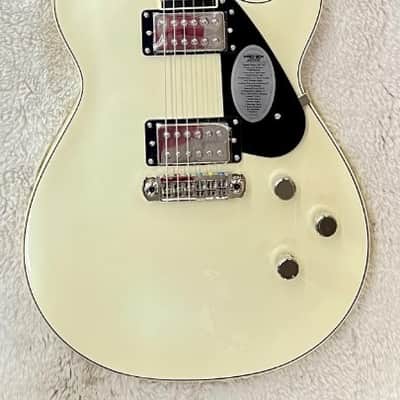 Gretsch Electromatic Premier Solid Body Jet, Ebony Fretboard, Vintage Pearl Finish image 1
