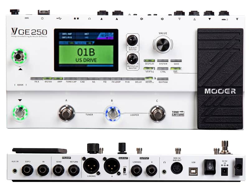 Mooer GE250 Multi Effect Pedal NEW image 1