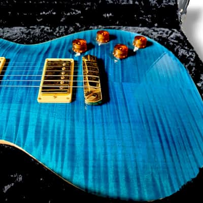 PRS Singlecut Artist Package Blue Matteo 2003 image 9