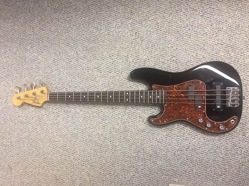 Fender Precision Bass MIJ 1980's Black image 1