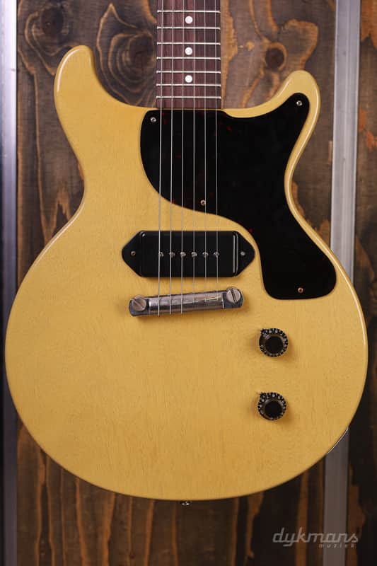 Gibson Custom Shop 1958 Les Paul Junior Double Cut Reissue TV Yellow image 1