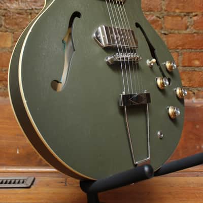Epiphone Casino Worn 2022 - Worn Olive Drab image 7