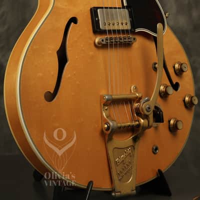 RARE original 1961 Gibson ES-355 TDN Natural/BLONDE image 10