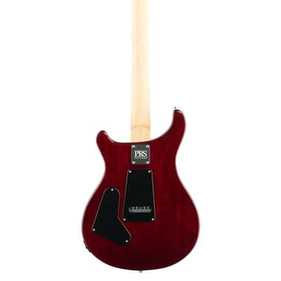 PRS CE24 Electric Guitar with Bolt On Neck with Gig Bag Fire Red Burst image 5