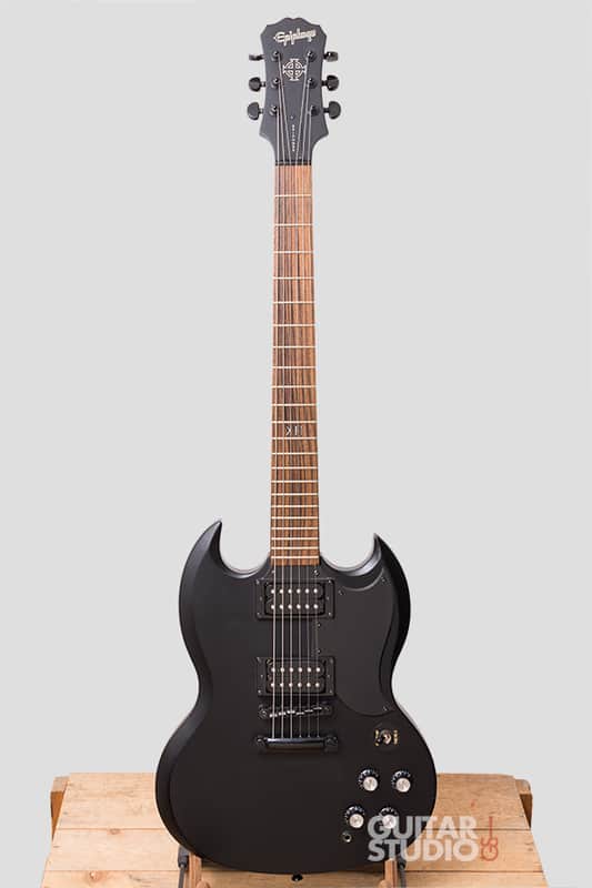 Epiphone SG Gothic 2008 Matte Black | Reverb