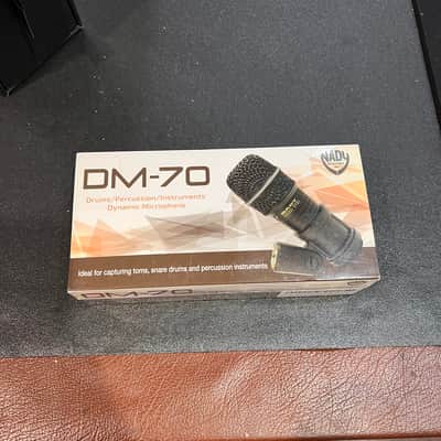 Nady DM-70 Cardioid Dynamic Drum Microphone 2010s - Black image 2