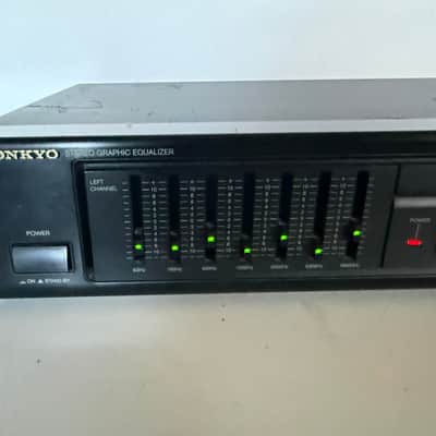 Onkyo EQ-101 7-Band Stereo Graphic Equalizer 1990s - Made in JAPAN image 2
