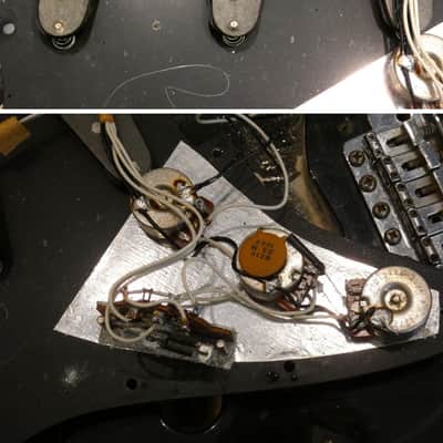 FENDER Stratocaster CBS Era 1978 - Ash Black - USA Import imagen 12