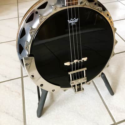 Framus Tenor Banjo, DIXI model (2nd gen) 1962 - black/silver image 4
