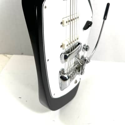 Awesomesauceguitars modified baritone Vox Phantom VI with vintage parts “The Ghost” 2026 - Black image 10