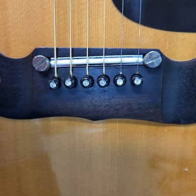 Video Demo Vintage 1977 Ibanez Model 2601 Artist Jumbo Dreadnought Pro Setup Soft Shell Case image 4