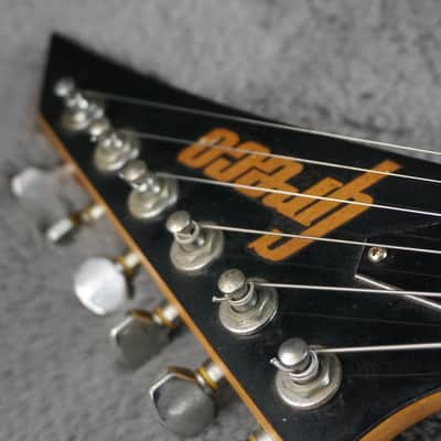 Greco Super Power HSS Strat Style MIJ Electric Guitar Black 1980s Japan image 18