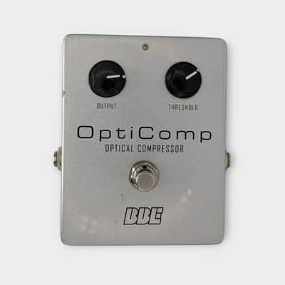 BBE OptiComp Guitar Compressor Pedal 2010s - Silver Bild 1